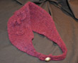 Maroon headband