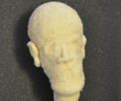 White head sculpture